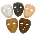Műanyag emberi arc maszkok 
