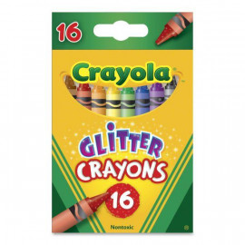 Crayola csillámos zsírkréta 